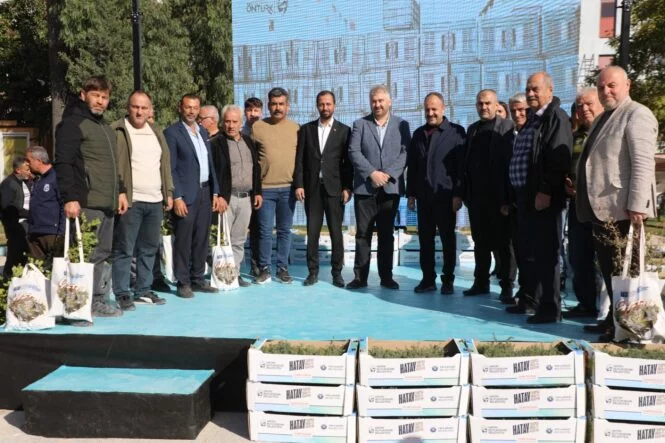 HBB’DEN YEREL ÜRETİCİYE FİDE DESTEĞİ