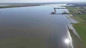 SON 65 YILIN EN KURAK YILINI GERİDE BIRAKAN HATAY'DA ETKİLİ OLAN YAĞIŞLA TARIM ARAZİLERİ SU ALTINDA KALDI