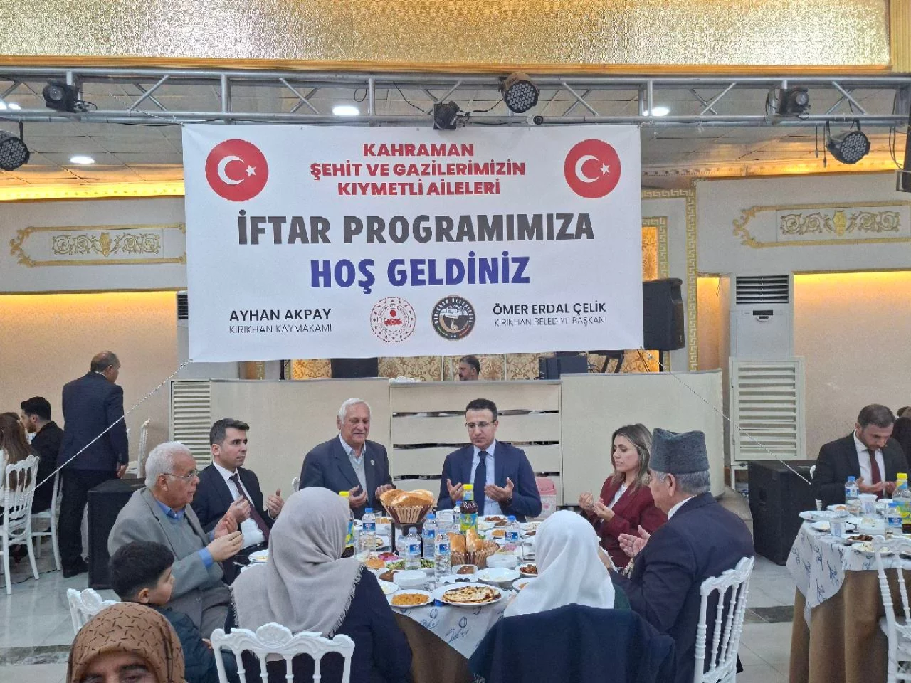 KIRIKHAN’DA ŞEHİT AİLELERİ VE GAZİLER İFTAR SOFRASINDA BULUŞTU