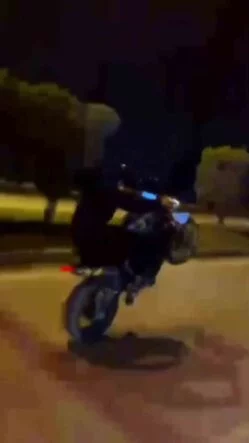 SOSYAL MEDYA ŞOVUYLA HEM EHLİYETİNDEN OLDU HEM DE 46 BİN TL CEZA YEDİ