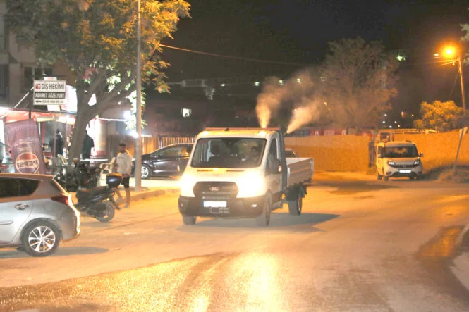 HBB İLAÇLAMA EKİPLERİ 7/24 SAHADA