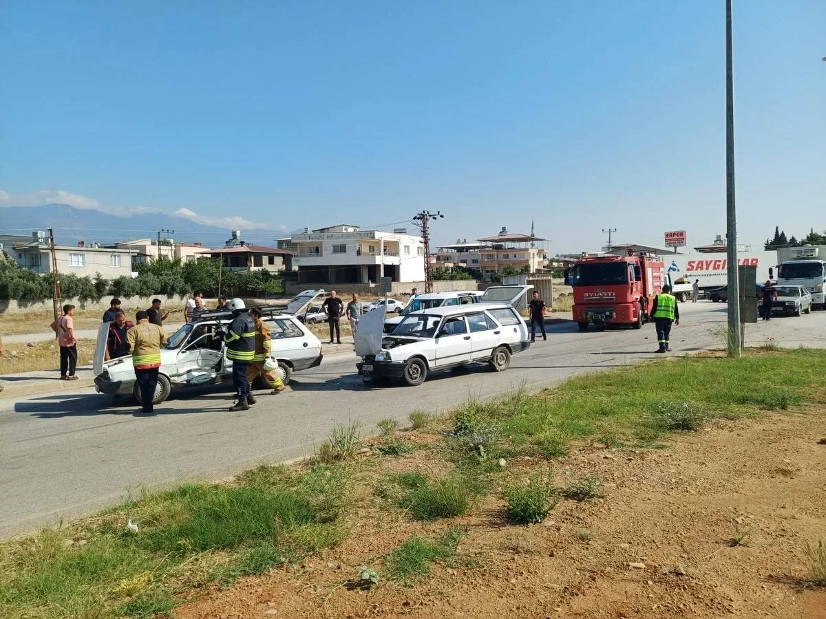Hassa’da trafik kazası: 1 yaralı