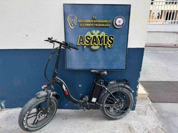 İSKENDERUN’DA ELEKTRİKLİ BİSİKLET ÇALAN HIRSIZLAR YAKALANDI