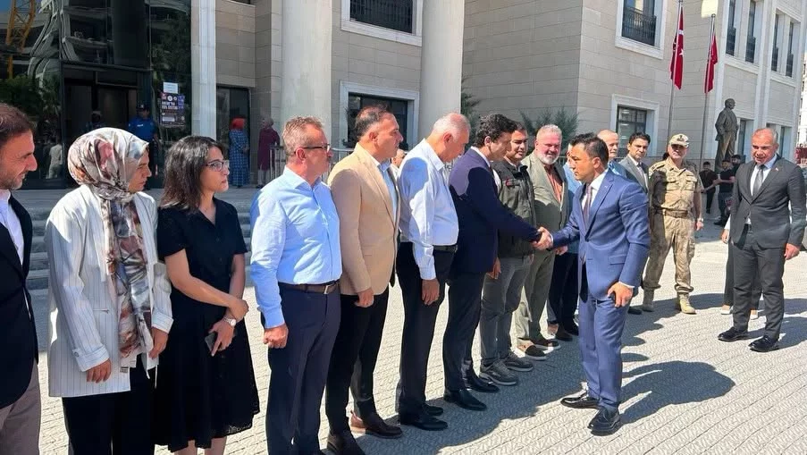 KAYMAKAM CANKATAR GÖREVİNE BAŞLADI
