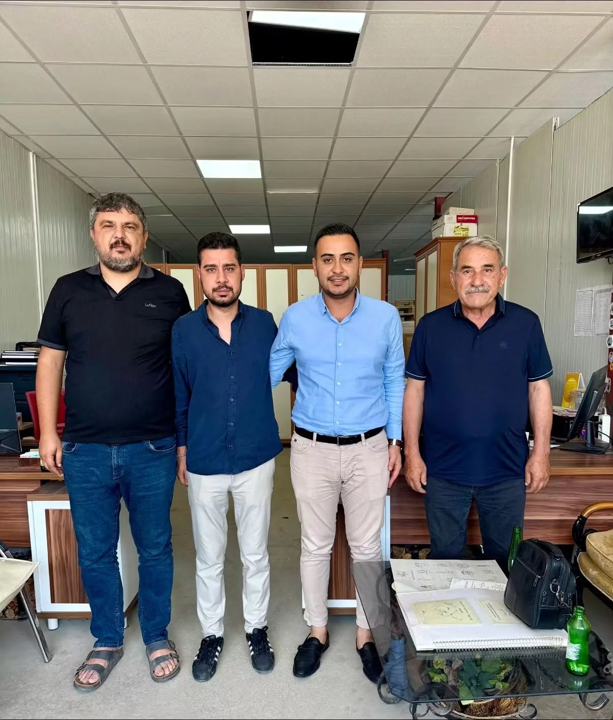 ZAFER PARTİSİNDEN GAZETEMİZE ZİYARET