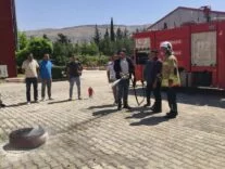 BELEN VE REYHANLI'DA TEMEL YANGIN EĞİTİMİ VERİLDİ