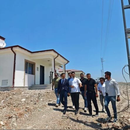 Ballıöz Mahallesi’nde köy konutlarınca çalışmalar sürüyor
