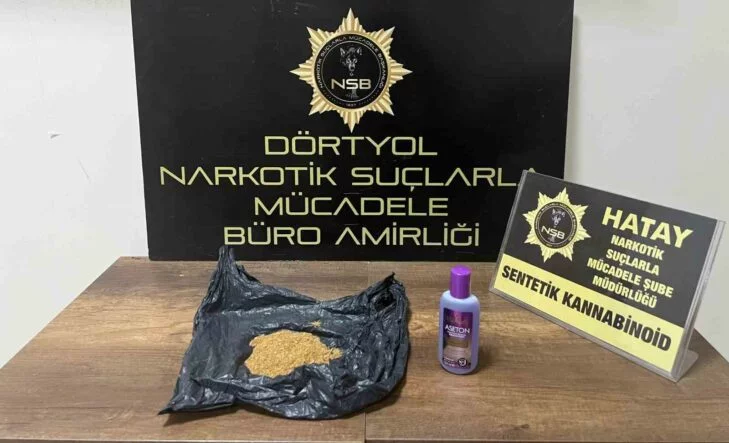 DÖRTYOL'DA UYUŞTURUCU OPERASYONU: 1 GÖZALTI