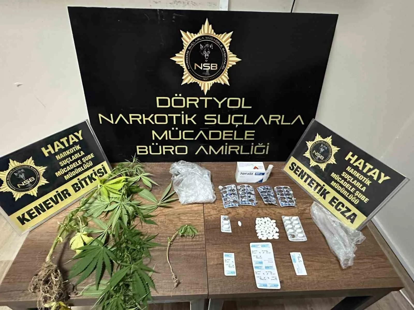Dörtyol’da uyuşturucu operasyonu: 2 gözaltına