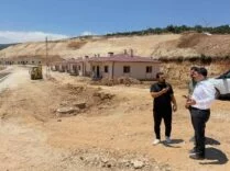 ŞENKÖY'DE AFET KONUTLARI TAMAMLANMA AŞAMASINA GELDİ