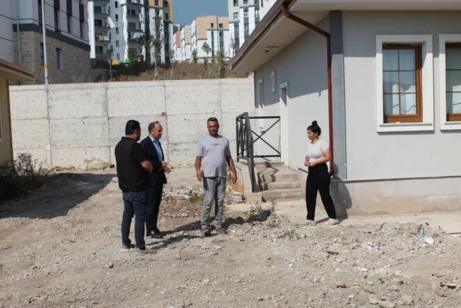 ERZİN'DE KÖY EVLERİ VE TOKİ KONUTLARINDA İNCELEME GERÇEKLEŞTİRİLDİ