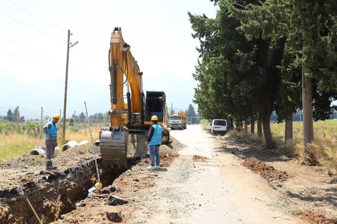 HATSU, ARSUZ’DA ALTYAPI ÇALIŞMALARINI SÜRDÜRÜYOR