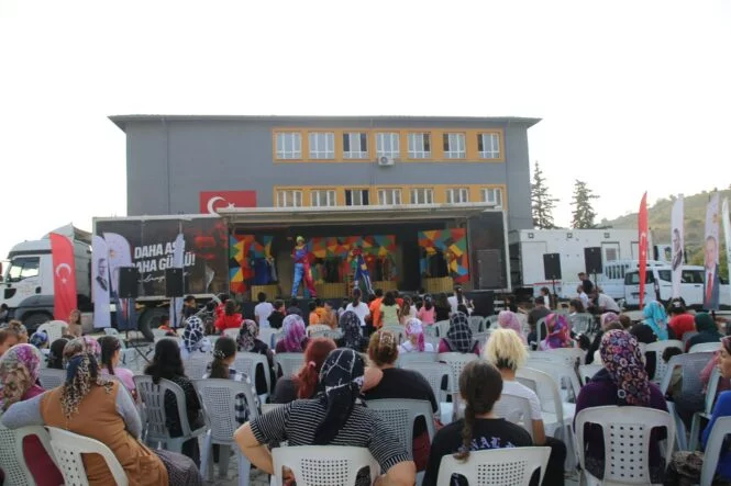 ÇOCUKLARIN ŞENLİK COŞKUSU DEREKUYU MAHALLESİ’NDE DEVAM ETTİ
