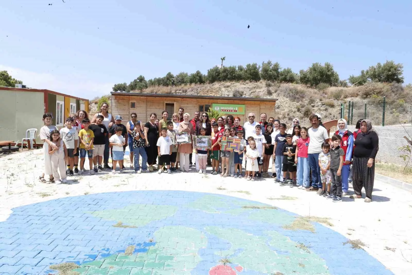 “Yüreğimizdeki Işık”projesi kapsamında çocuklara doğayla iç içe eğitim