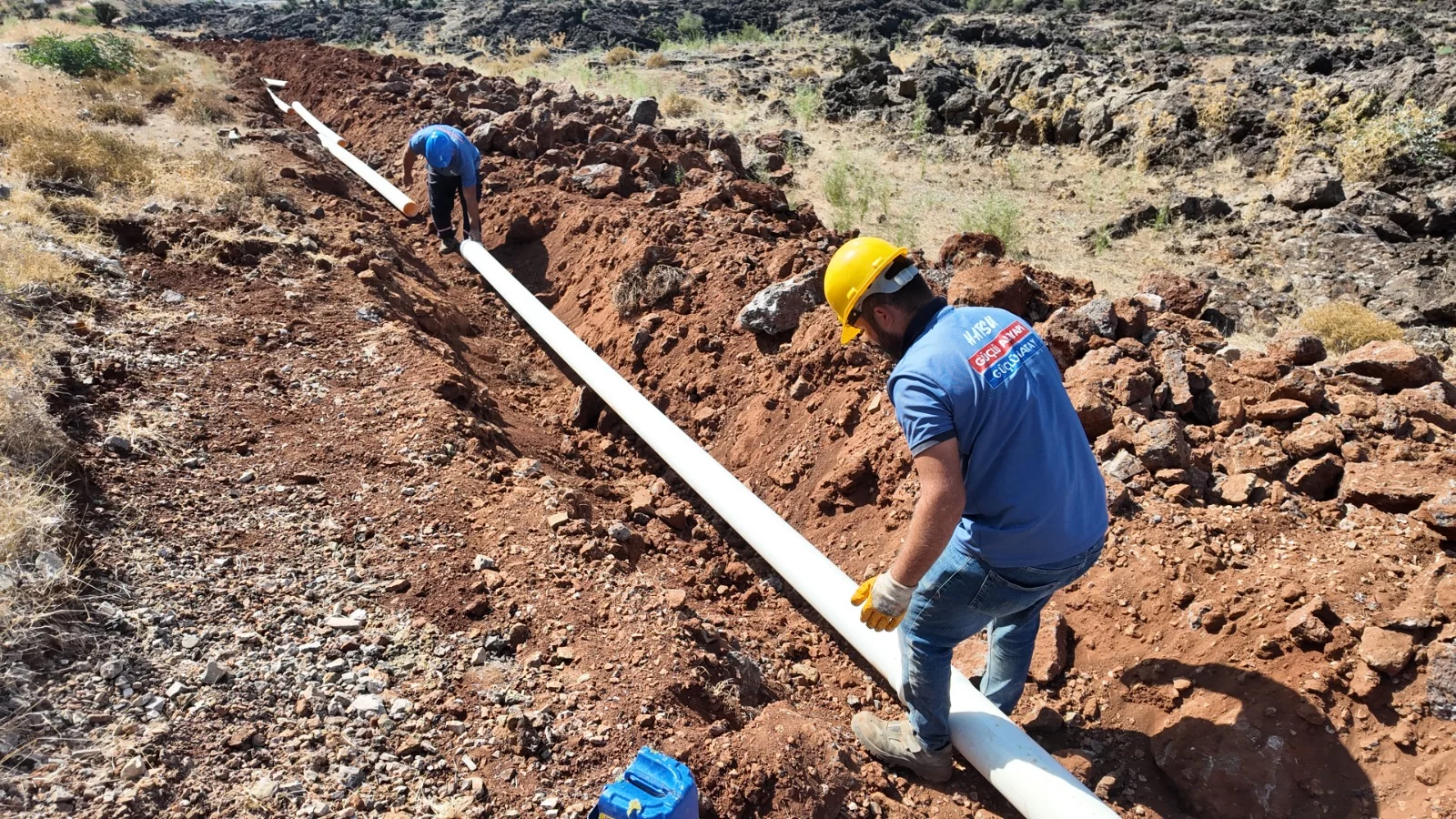 HBB’DEN HASSA’YA 10 BİN METRELİK İÇME SUYU ALTYAPISI