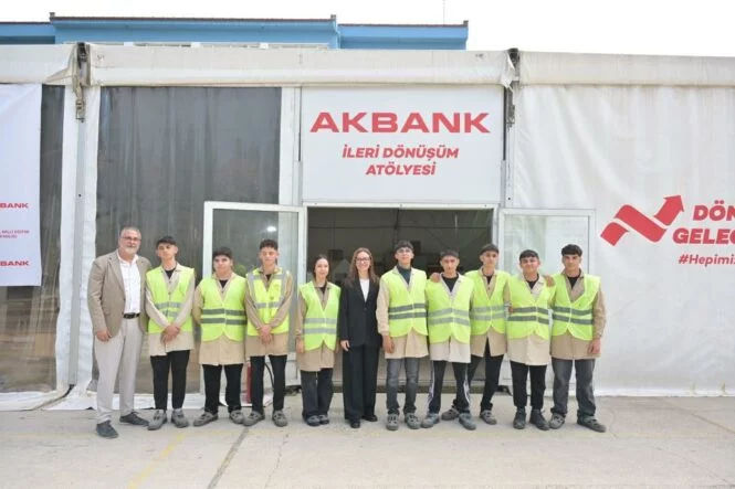 Milli Eğitim Bakanlığı ve Akbank ileri dönüşümü mesleki eğitime taşıyor