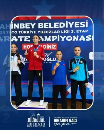 ANTAKYA BELEDİYESİ KARATE TAKIMI 12 MADALYA KAZANDI
