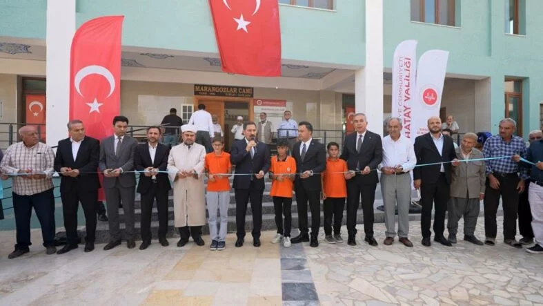 Asrın felaketinin ardından inşa edilen 137’nci cami ibadete açıldı