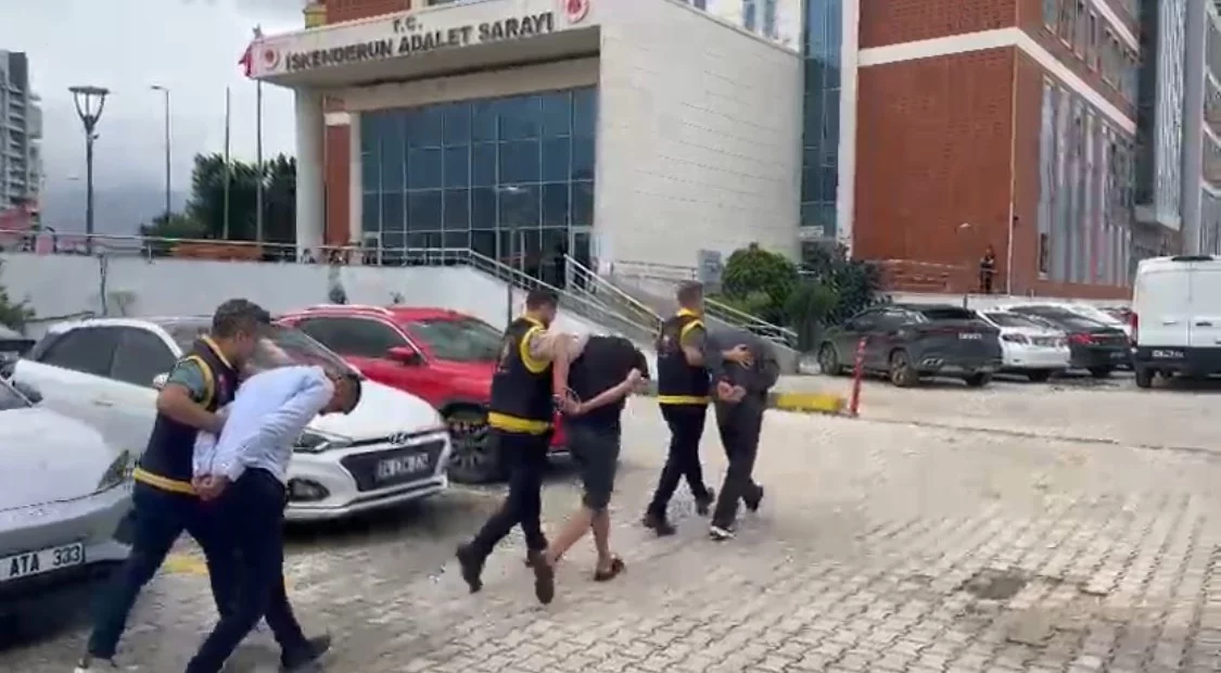 İskenderun’da 2 şüpheli tutuklandı