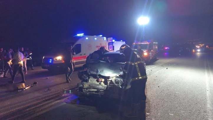 HATAY’DA TRAFİK KAZASI: 5 YARALI